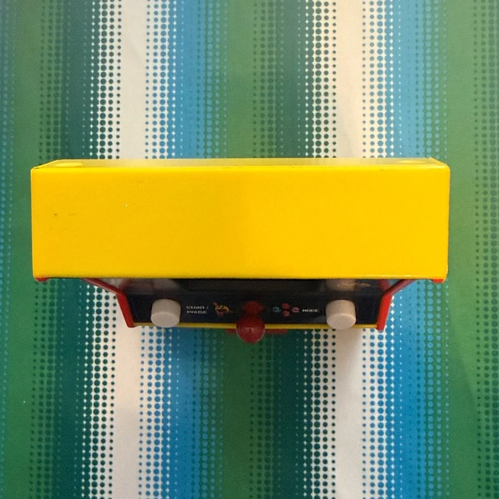 Mini Arcade Game Console - Yellow/Red PAC-MAN